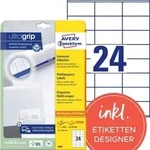 Avery Zweckform 3490 Universal-Etiketten, A4 mit ultragrip, Adressaufkleber, 70 x 36