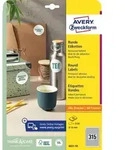 Avery Zweckf. Etikett 60mm rund 1200 St. L3416-100