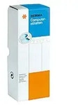 HERMA Endlosetikett 88,9x35,7 mm wei&szlig; 1-bahnig Nadeldrucker