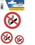 HERMA Hinweisetikett Nicht Rauchen 5736 wetterfest sort. 3 St./Pack.