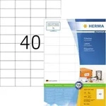 HERMA Etikett PREMIUM 4461 52,5x29,7mm wei&szlig; 4.000 Etik./Pack.