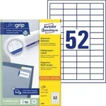 Avery Zweckform Universal-Etiketten ultragrip 48x21 mm VE=5.200 Etiketten / 100 Bogen