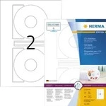 HERMA CD/DVD-Etikett 4471 116mm wei&szlig; 200 St./Pack.