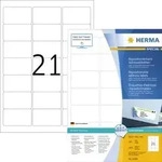 HERMA Etikett Movables 10301 63,5x38,1mm wei&szlig; 2.100 St./Pack.