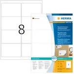 HERMA Abl&ouml;sbare Etiketten 99,1 x 67,7 mm, 800 Etiketten, wei&szlig;, matt, haftend