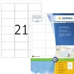 HERMA Etikett PREMIUM 4677 63,5x38,1mm wei&szlig; 2.100 St./Pack.