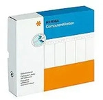 HERMA Etikett 8242 endlos 4bahnig 81,28x35,7mm wei&szlig; 16.000 St./Pack.