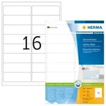 HERMA PREMIUM Etiketten 99,1 x 33,8 mm, 1.600 Etiketten, wei&szlig;, matt, permanent
