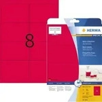 HERMA Etikett 5046 99,1x67,7mm neonrot 160 St./Pack.
