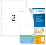 HERMA PREMIUM Etiketten 199,6 x 143,5 mm, 200 Etiketten , wei&szlig;, matt, permanent