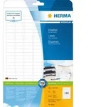 HERMA Universal-Etiketten PREMIUM, 99,1 x 67,7 mm, wei&szlig;