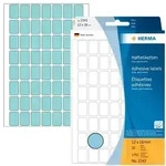 HERMA Vielzwecketiketten 12 x 18 mm, 1.792 Etiketten, blau, permanent haftend, f&uuml;r