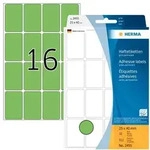 HERMA Vielzwecketiketten 25 x 40 mm, 512 Etiketten, gr&uuml;n, permanent haftend, f&uuml;r
