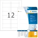 HERMA Abl&ouml;sbare Etiketten 35,6 x 16,9 mm, 2.000 Etiketten, wei&szlig;, matt, haftend