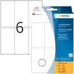 HERMA Vielzwecketiketten, 40 x 75 mm, 192 Etiketten, wei&szlig;, permanent haftend, f&uuml;r