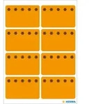 Herma 3774 3774 Tiefk&uuml;hletiketten orange 26x40 mm Eiskristalle 48 St.