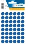 HERMA Markierungspunkte &Oslash; 13 mm, dunkelblau, 240 Etiketten, permanent haftend, f&uuml;r