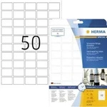HERMA Etikett 8338 37x25mm PES wei&szlig; 1.250 St./Pack.