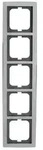 Busch-Jaeger Rahmen 5-fach 1725-80G 2CKA001754A4330