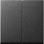 Gira System 55 zweiteilige Wippe, Schalter/Taster, anthrazit, 029528