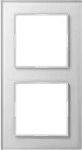Jung Glasrahmen 2-fach aws AC 582 GL WW AC582GLWW