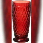 Villeroy & Boch Boston Coloured Longdrinkglas / Bierbecher Red 16,2cm 300ml