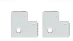 Paulmann MaxLED Zubeh&ouml;r Verbinder Eck-St&uuml;ck 25x25mm max. 144W Wei&szlig; 70616