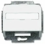 Busch-Jaeger REFLEX SI Tragring, f&uuml;r Datenanschlussgeh&auml;use, alpinwei&szlig;, gl&auml;nzend,