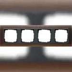 Gira Abdeckrahmen 4f.opak dbr 021413