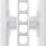 Gira Abdeckrahmen 4f. rws 111429