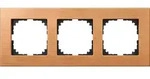 Merten Holzrahmen 3fach Buche MEG4053-3470