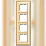 Busch-Jaeger Rahmen 4-fach 1724-838 2CKA001754A4636