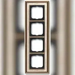 Busch-Jaeger Rahmen 4-fach 1724-846 2CKA001754A4666