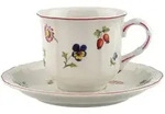 Villeroy & Boch Petite Fleur Kaffeetasse mit Untertasse 120 ml