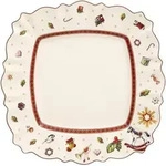 Villeroy & Boch Toy's Delight Speiseteller eckig wei&szlig; 28,5x28,5cm