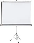 Nobo Stativ-Leinwand 150x113,8cm grau