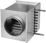 Helios WHR 125 - Warmwasser-Heizregister f&uuml;r Rohr-DN 125 - 09480 - LB17285