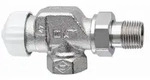 Heimeier Thermostatventil V-Exact II Eck DN 10 R 3/8 Zoll vernickelt