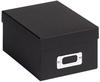 Aufbewahrungsbox Fun, schwarz, 20x14,5x2,8 cm