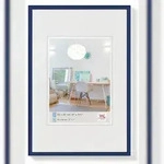 walther + design Lifestyle Kunststoff Bilderrahmen 30x40 cm BLAU