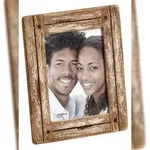 walther + design Dupla Portraitrahmen, weiss/natur, 15 x 20 cm