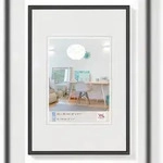 walther + design Lifestyle Kunststoff Bilderrahmen 20x30 cm SCHWARZ