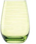 St&ouml;lzle Lausitz TWISTER Becher 465 ml gr&uuml;n 6er Set - A