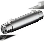 Goobay 27459 XLR Adapter/Kupplung, Buchse zu Buchse - XLR-Buchse (3-Pin) > XLR-Buchse