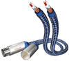 Inakustik 00405007 Audio-Kabel 0,75 m XLR Blau, Silber