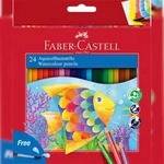 FABER-CASTELL Faber Castell Aquarellstift Kinder Mine 2,8 mm 24er