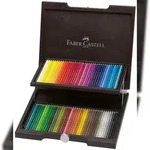 Faber Castell Farbstift Polychromos 3,8mm 72er Holzkoffer