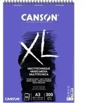 Zeichenblock CANSON Spiralgebundener Canson XL Mix Media (A3)