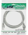 InLine&reg; 72511L Patchkabel, F/UTP, Cat.5e, grau, 1m