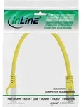 InLine&reg; 72522Y Patchkabel, SF/UTP, Cat.5e, gelb, 0,25m